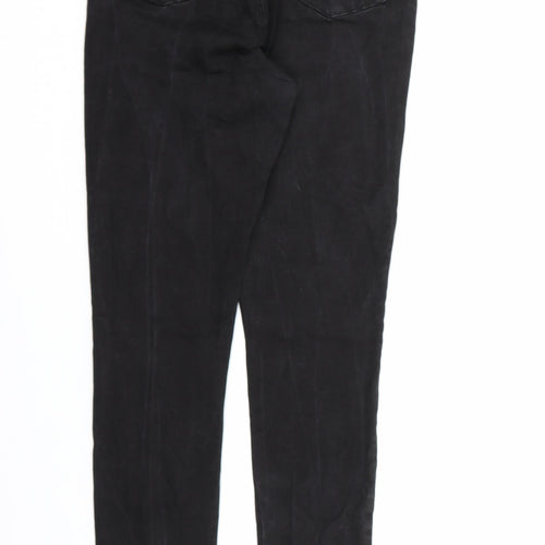 Denim & Co. Womens Black  Denim Skinny Jeans Size 16 L28 in