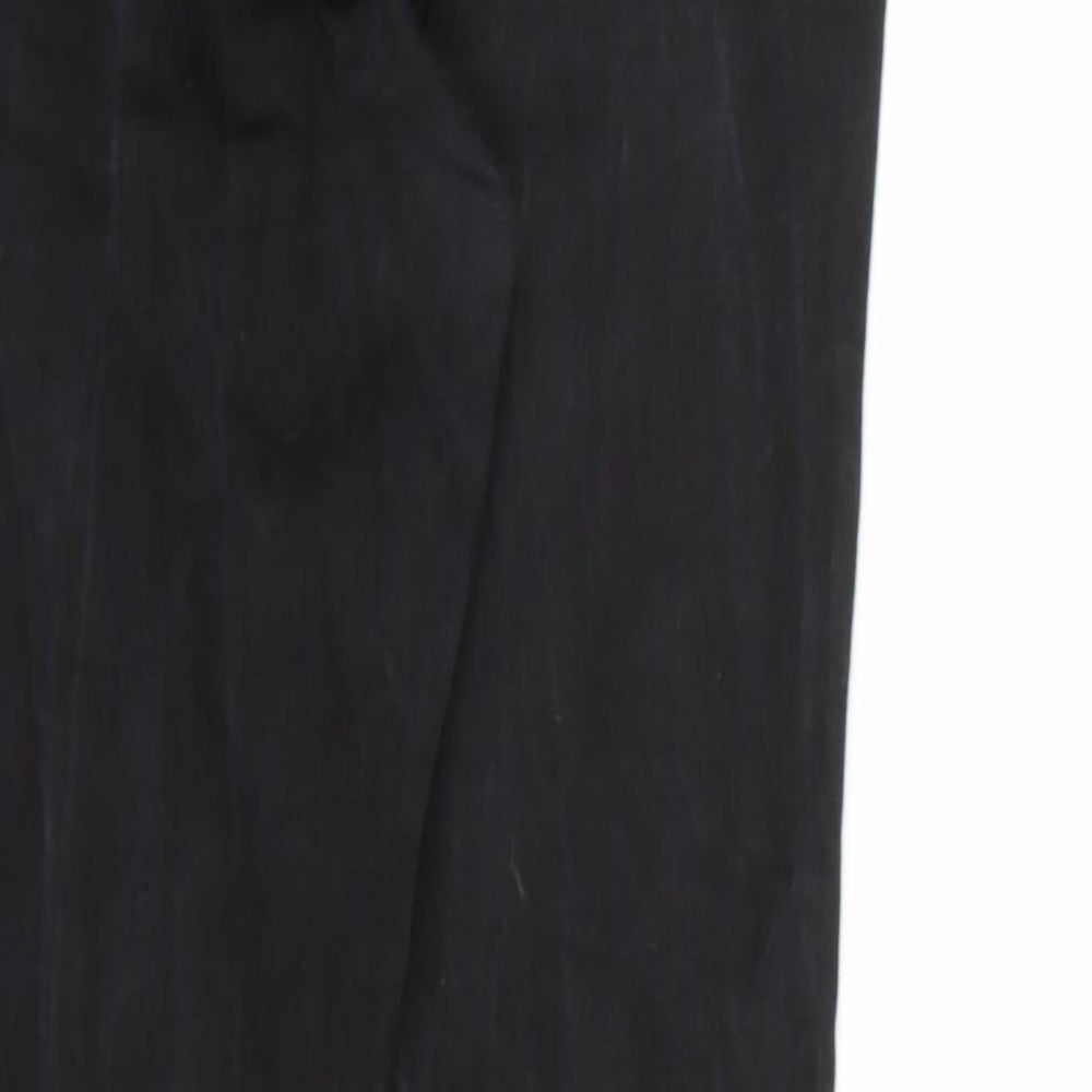 Denim & Co. Womens Black  Denim Skinny Jeans Size 16 L28 in