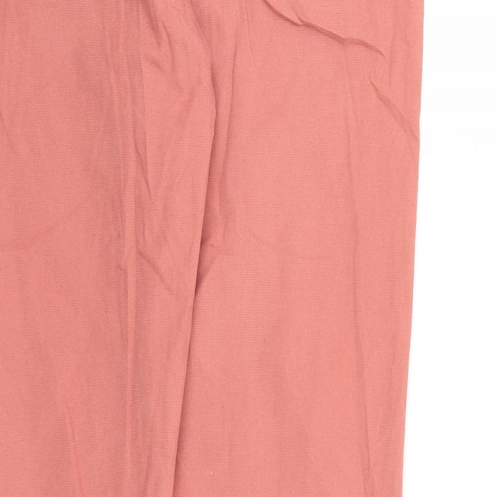 NEXT Womens Pink   Chino Trousers Size 12 L30 in