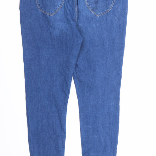 Dorothy Perkins Womens Blue  Denim Jegging Jeans Size 16 L28 in