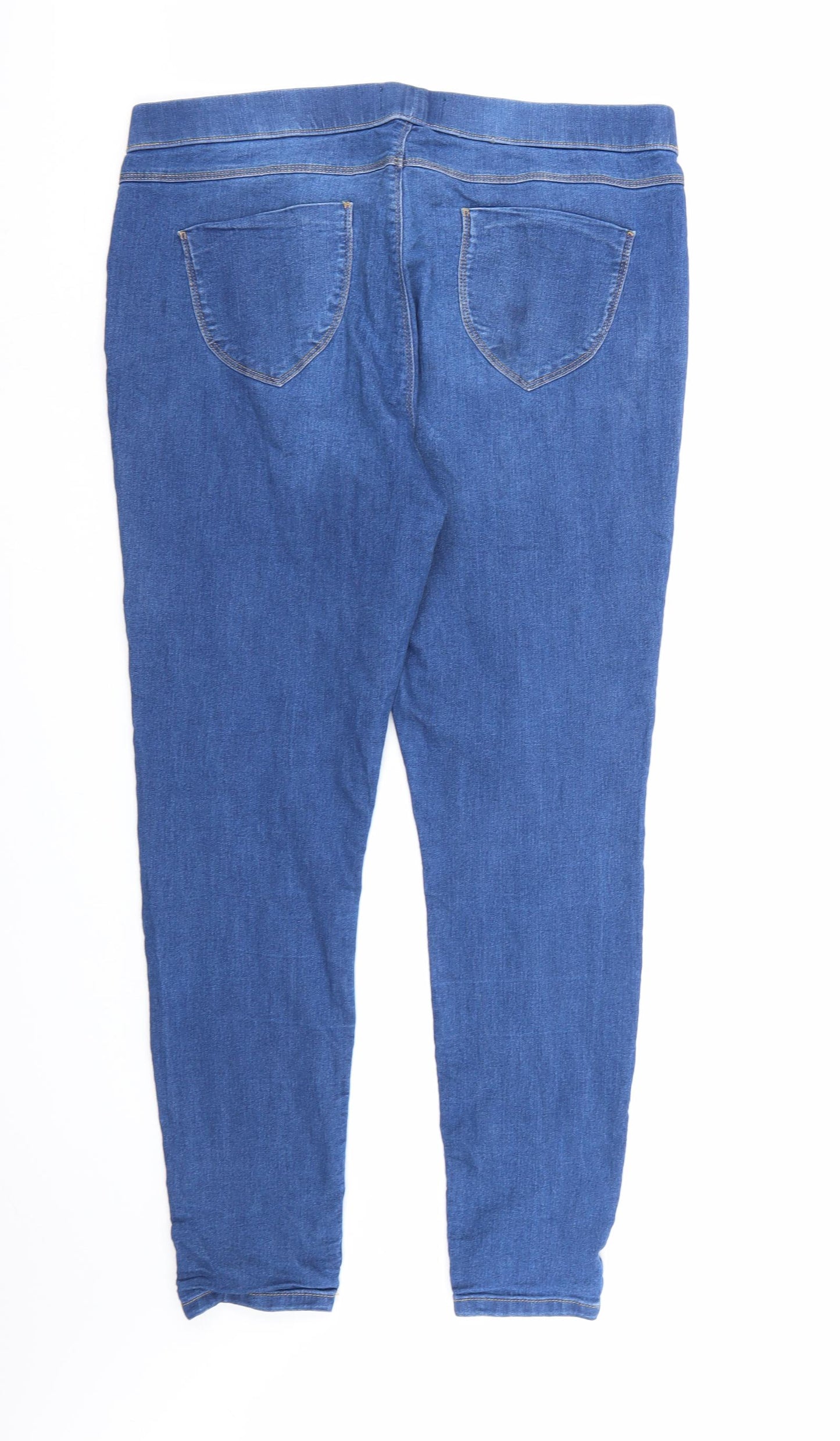Dorothy Perkins Womens Blue  Denim Jegging Jeans Size 16 L28 in