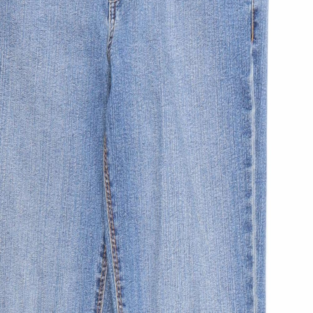 YES YES Womens Blue  Denim Bootcut Jeans Size 10 L29 in