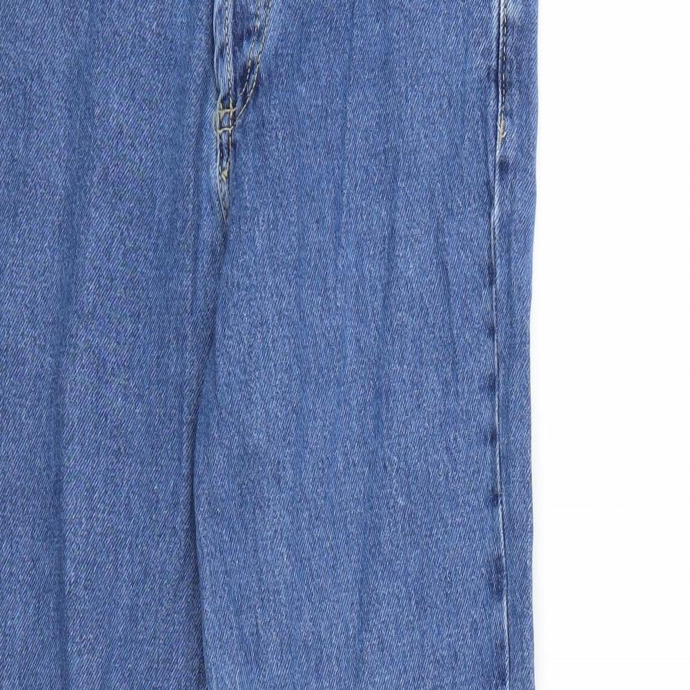 Stradivarius Womens Blue  Denim Mom Jeans Size 6 L26 in