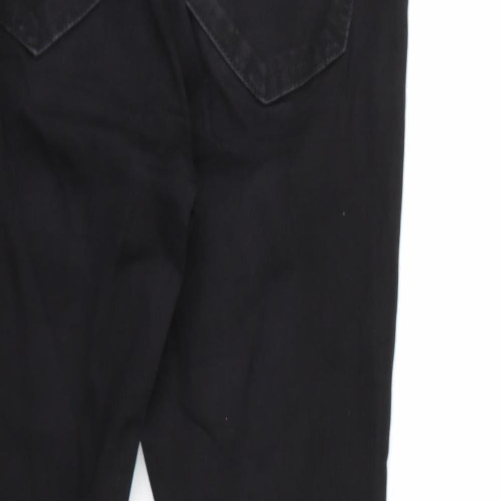River Island Womens Black  Denim Skinny Jeans Size 10 L24 in