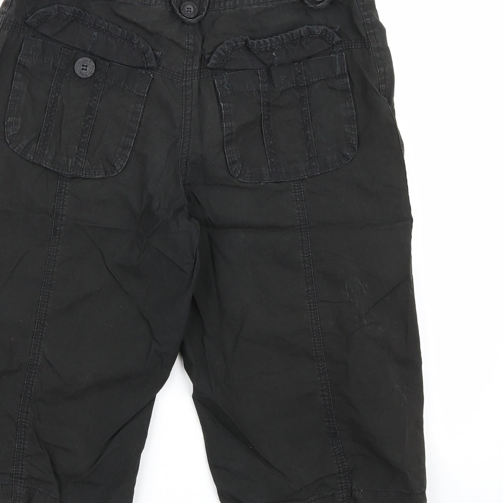 Dorothy Perkins Womens Black   Bermuda Shorts Size 8
