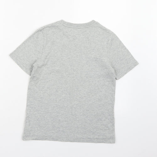 Gap Girls Grey   Basic T-Shirt Size 8-9 Years