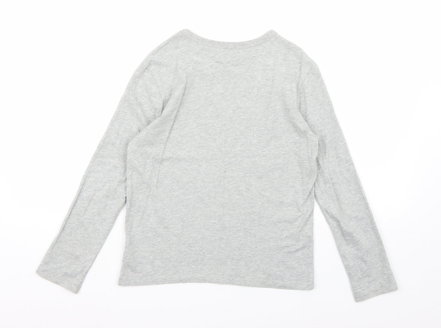 Gap Boys Grey   Basic T-Shirt Size 8-9 Years