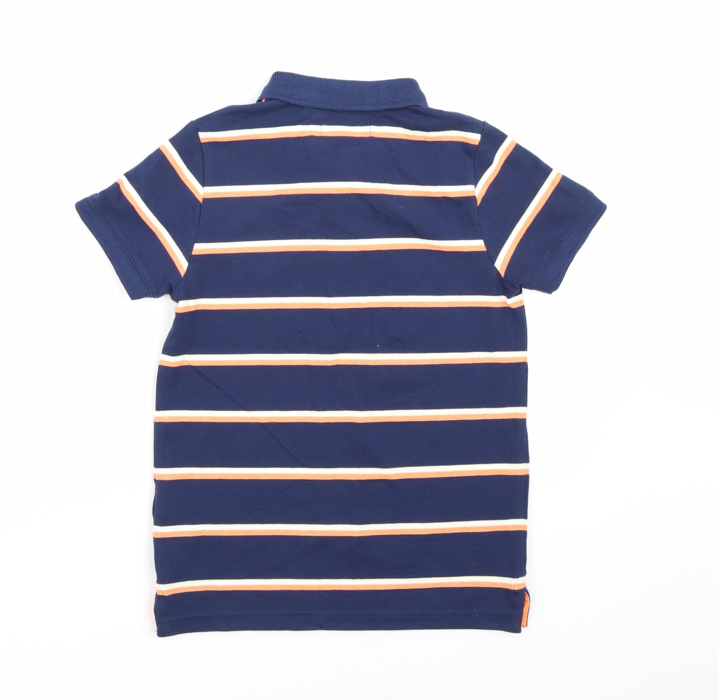NEXT Boys Blue Striped  Basic Polo Size 8 Years
