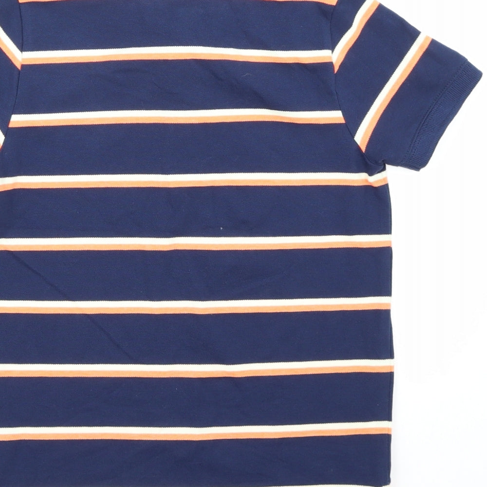 NEXT Boys Blue Striped  Basic Polo Size 8 Years