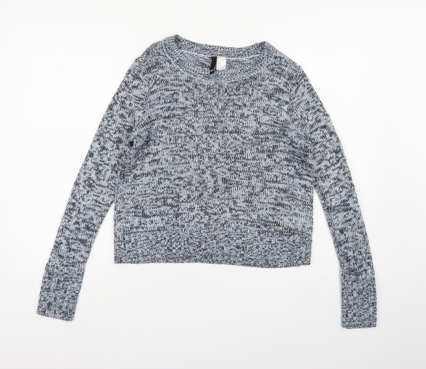 Divided by H&M Womens Blue  Knit Pullover Jumper Size XS
