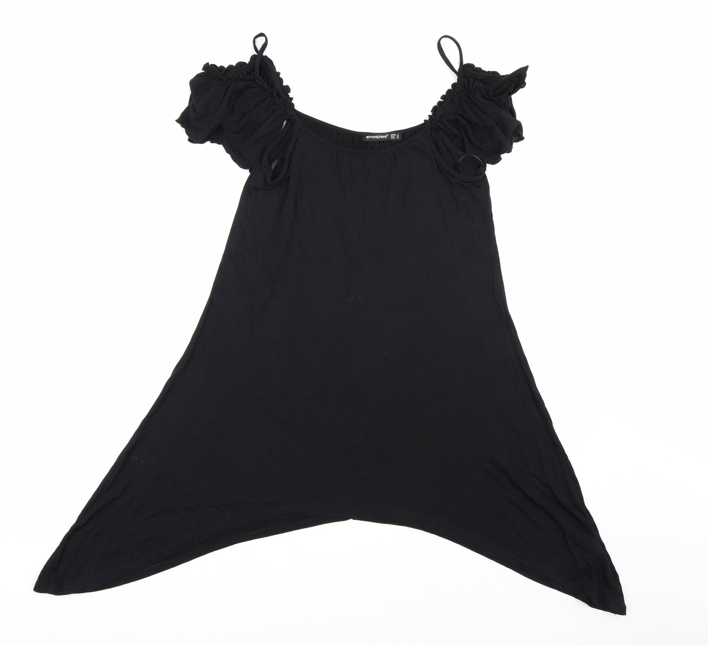 Atmosphere Womens Black   Basic Blouse Size 8