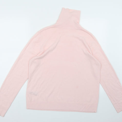 Marks and Spencer Womens Pink  Knit Pullover Jumper Size 16