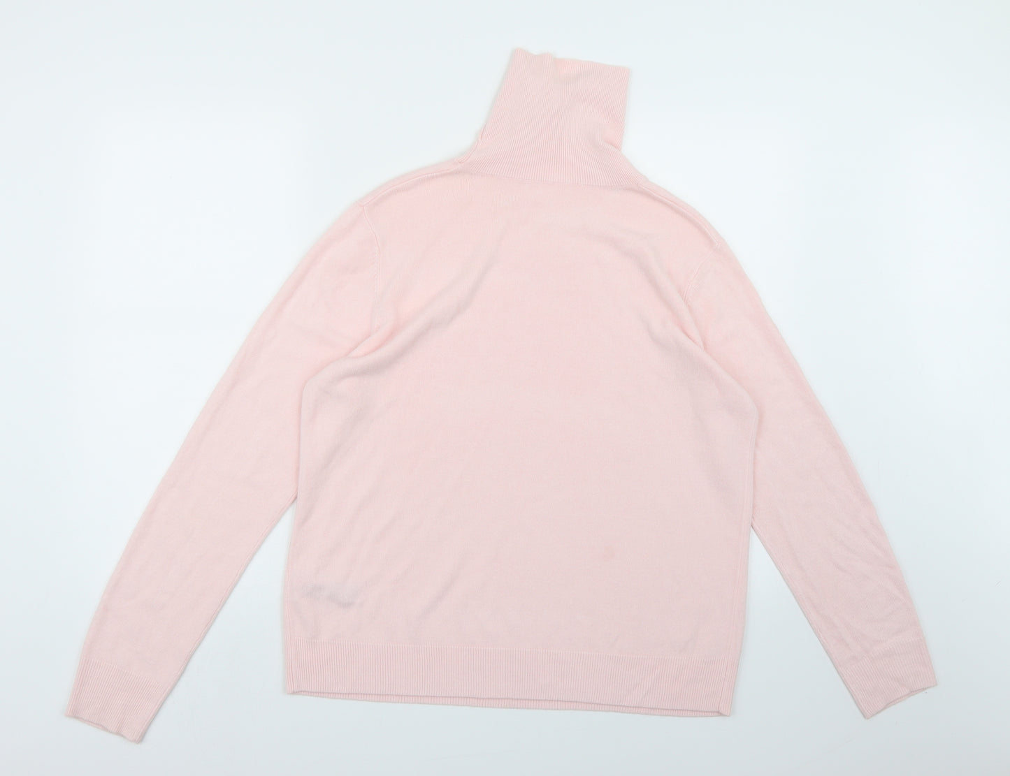 Marks and Spencer Womens Pink  Knit Pullover Jumper Size 16