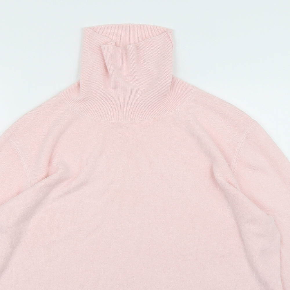 Marks and Spencer Womens Pink  Knit Pullover Jumper Size 16