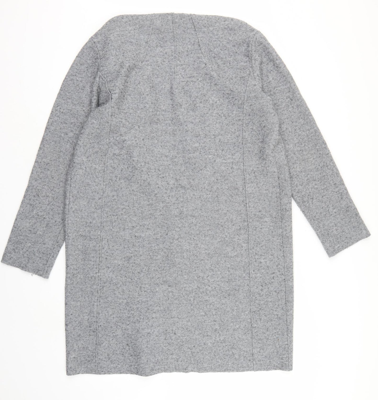 Modern Rarity Womens Grey  Knit Cardigan Jumper Size S
