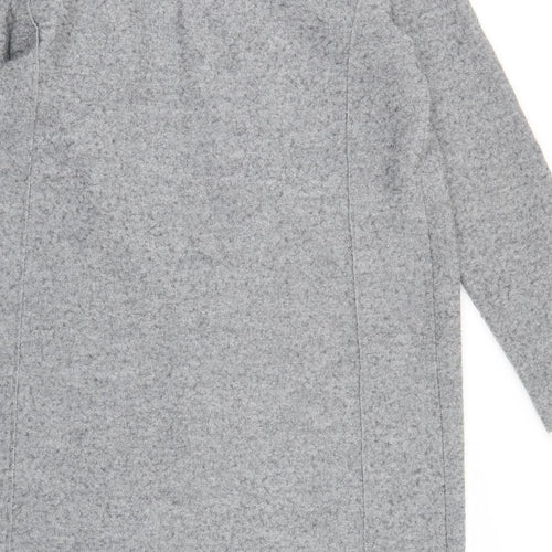 Modern Rarity Womens Grey  Knit Cardigan Jumper Size S