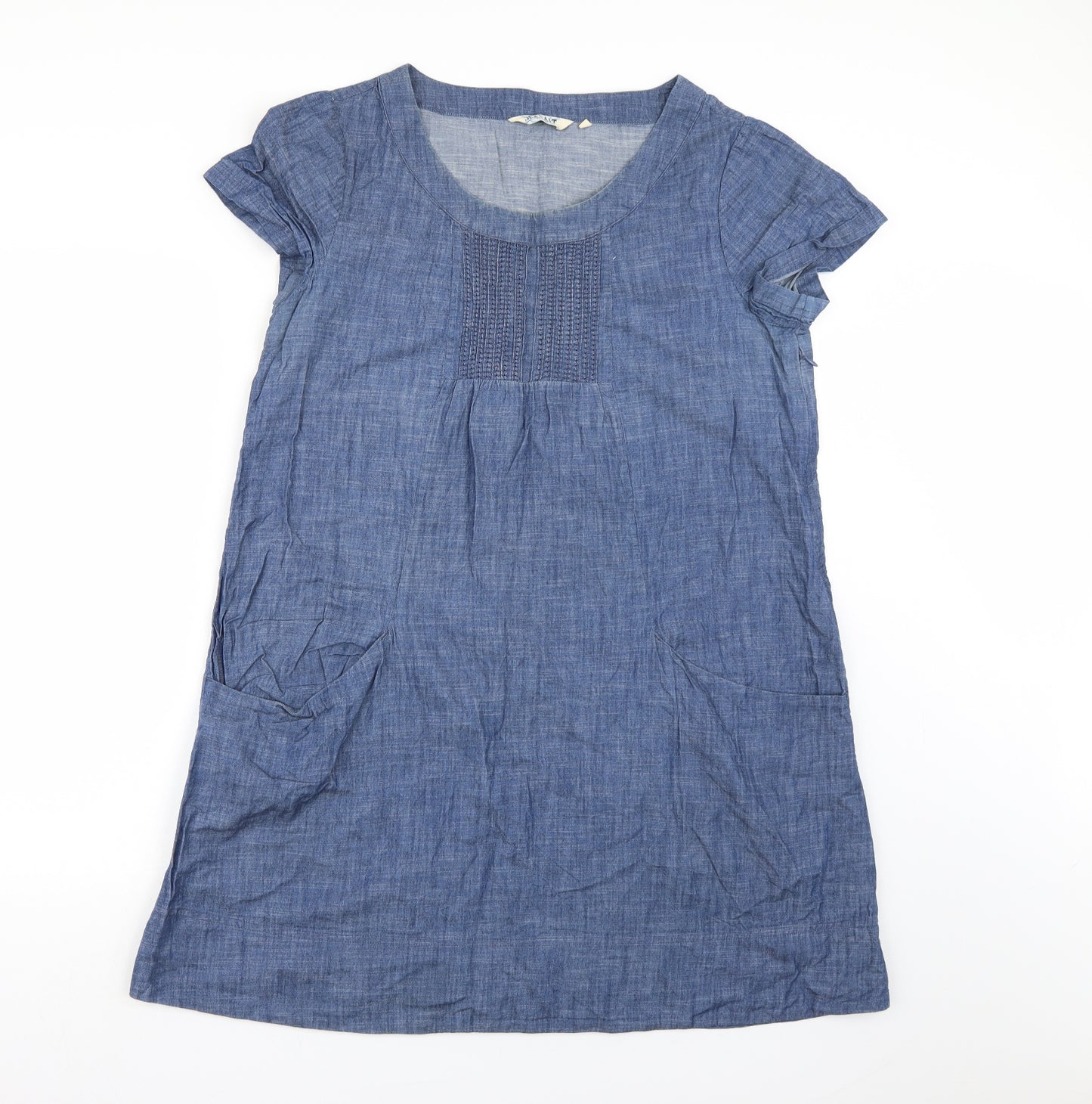 Seasalt Womens Blue  Denim T-Shirt Dress  Size 16