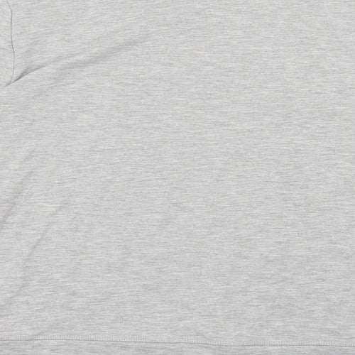 Buffalo Womens Grey  Jersey Pullover Sweatshirt Size XL
