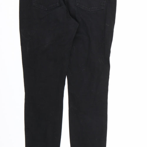 NEXT Womens Black  Denim Skinny Jeans Size 12 L30 in - Long