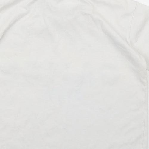 Happy Tree Boys White   Basic T-Shirt Size 8 Years