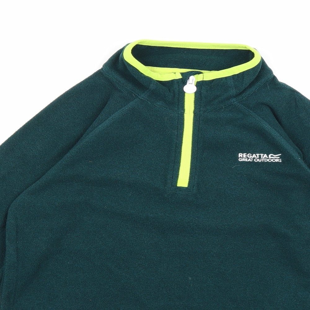 Regatta Boys Green  Fleece Jacket  Size 11-12 Years