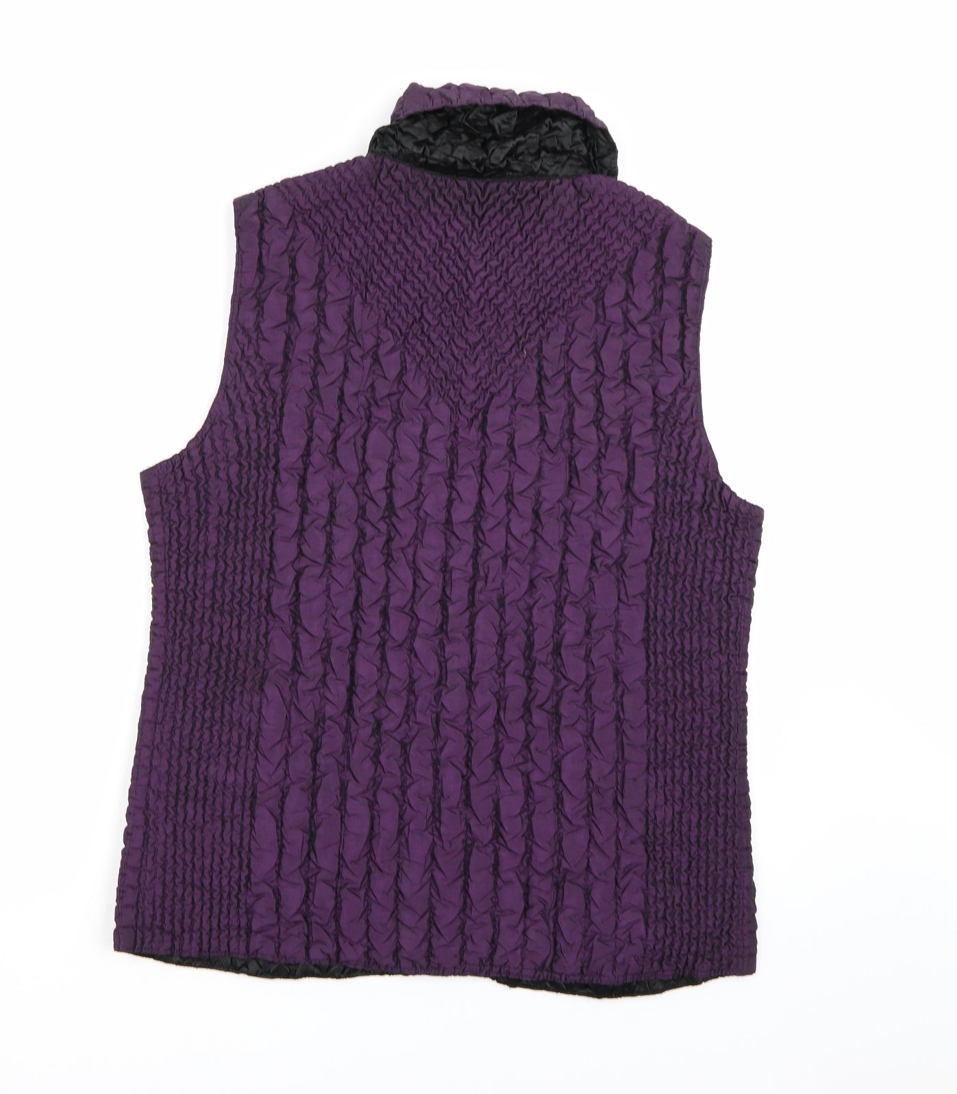 CASAMIA Womens Purple   Gilet Coat Size M