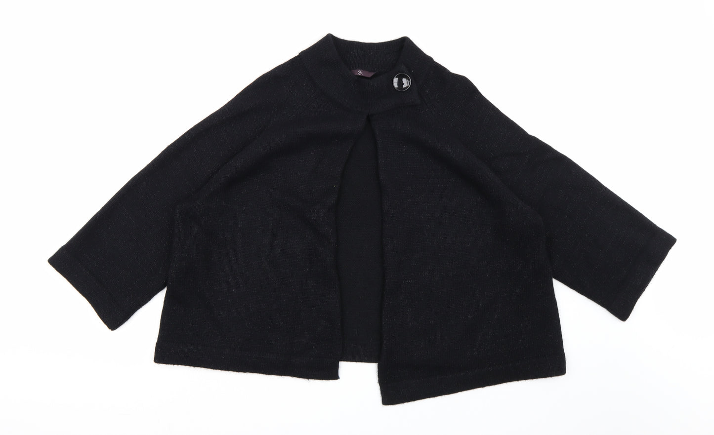 Evans Womens Black  Knit Cardigan Jumper Size 22