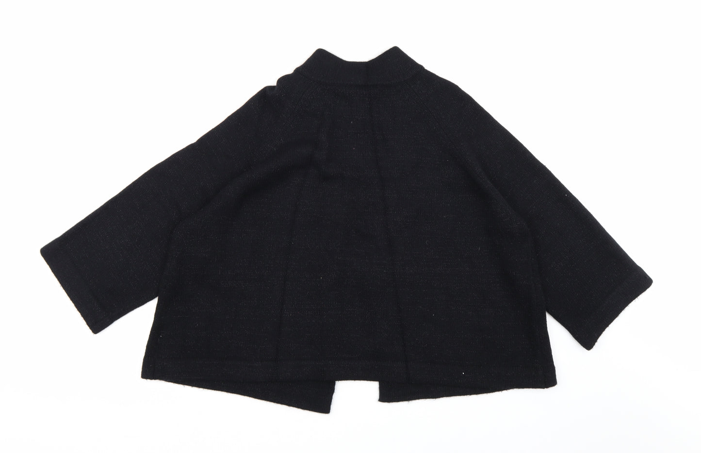 Evans Womens Black  Knit Cardigan Jumper Size 22