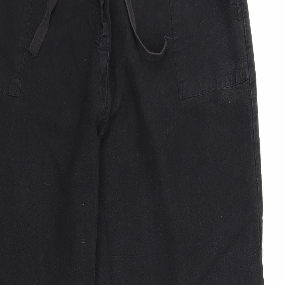 Editions Womens Black   Trousers  Size 18 L30 in