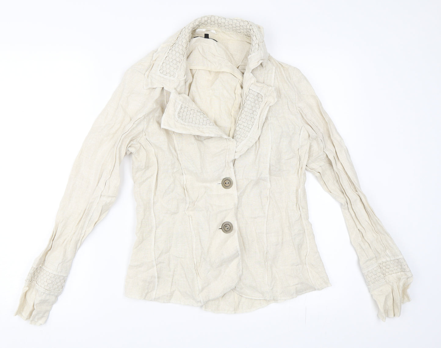 Per Una Womens Beige   Jacket  Size 10