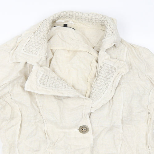 Per Una Womens Beige   Jacket  Size 10
