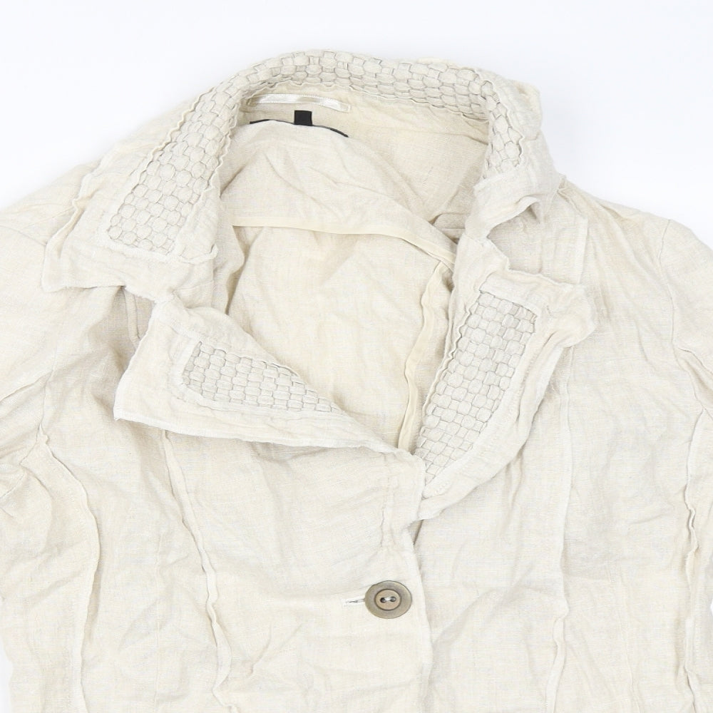 Per Una Womens Beige   Jacket  Size 10