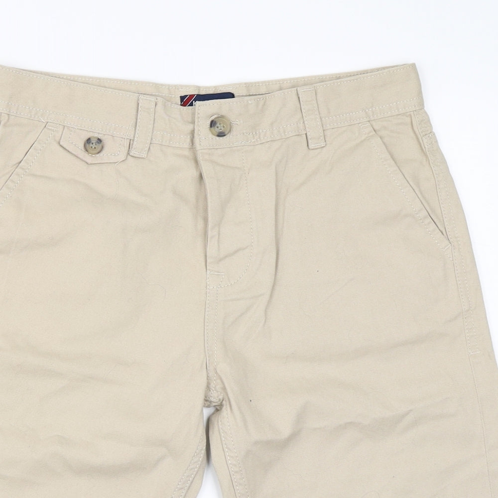 Kangol Boys Beige   Chino Shorts Size 11-12 Years