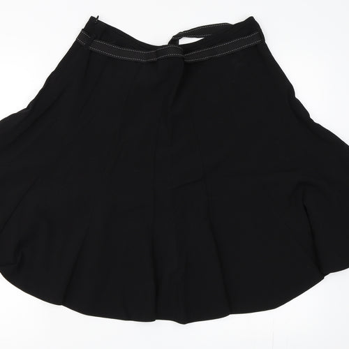 George Womens Black   Skater Skirt Size 16