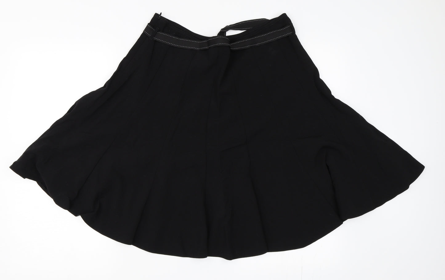 George Womens Black   Skater Skirt Size 16