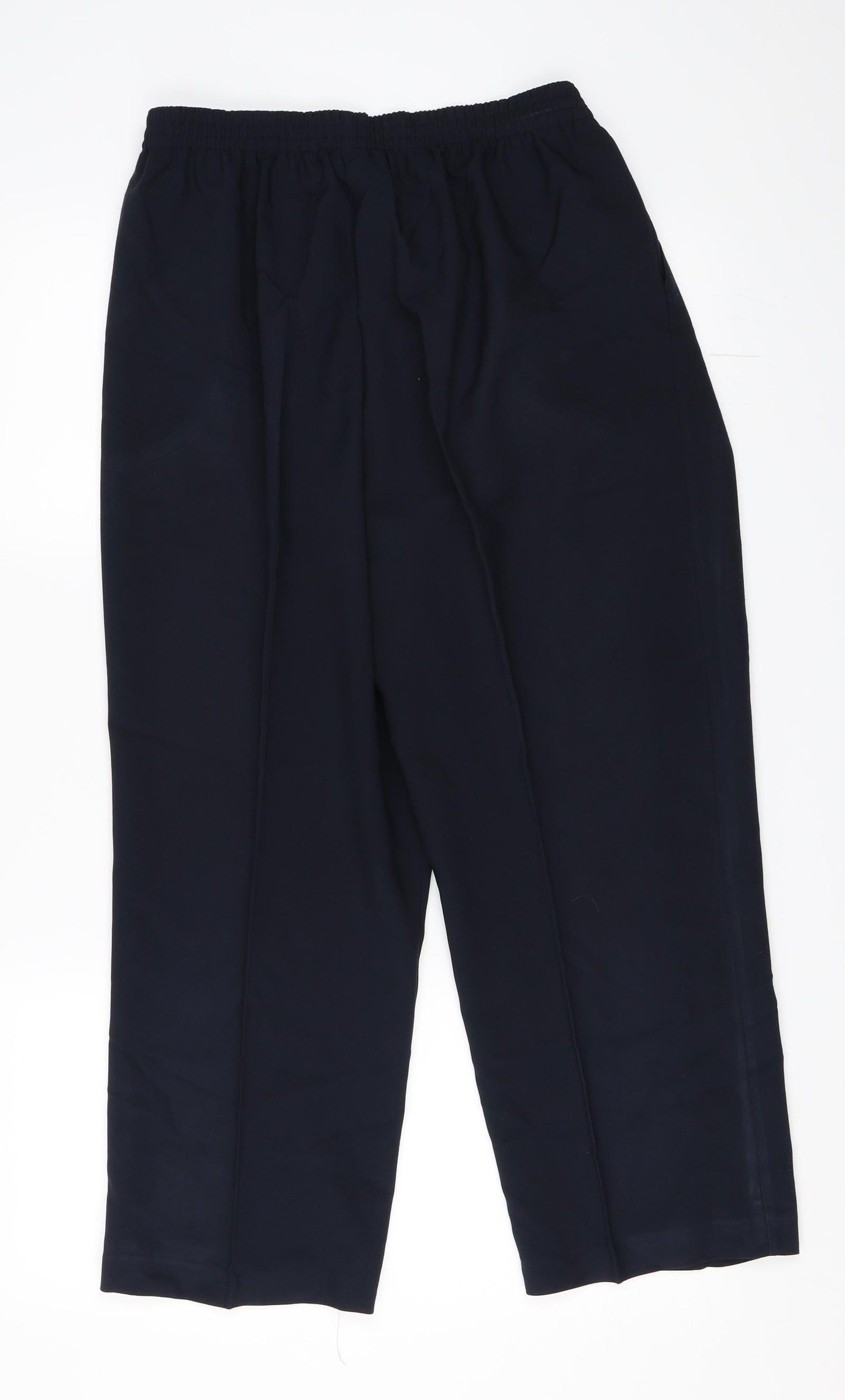 BHS Womens Blue   Trousers  Size 14 L25 in
