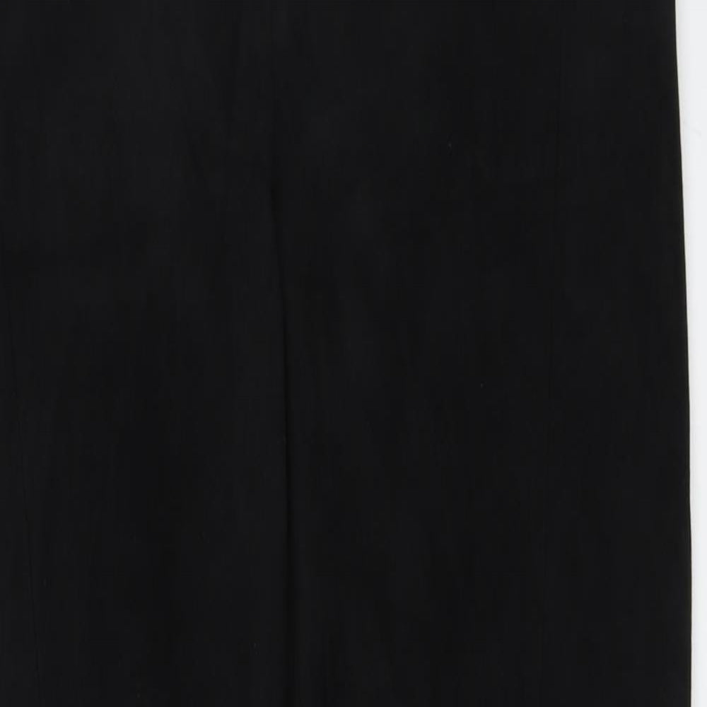 H&M Womens Black   Trousers  Size 38 L27.5 in