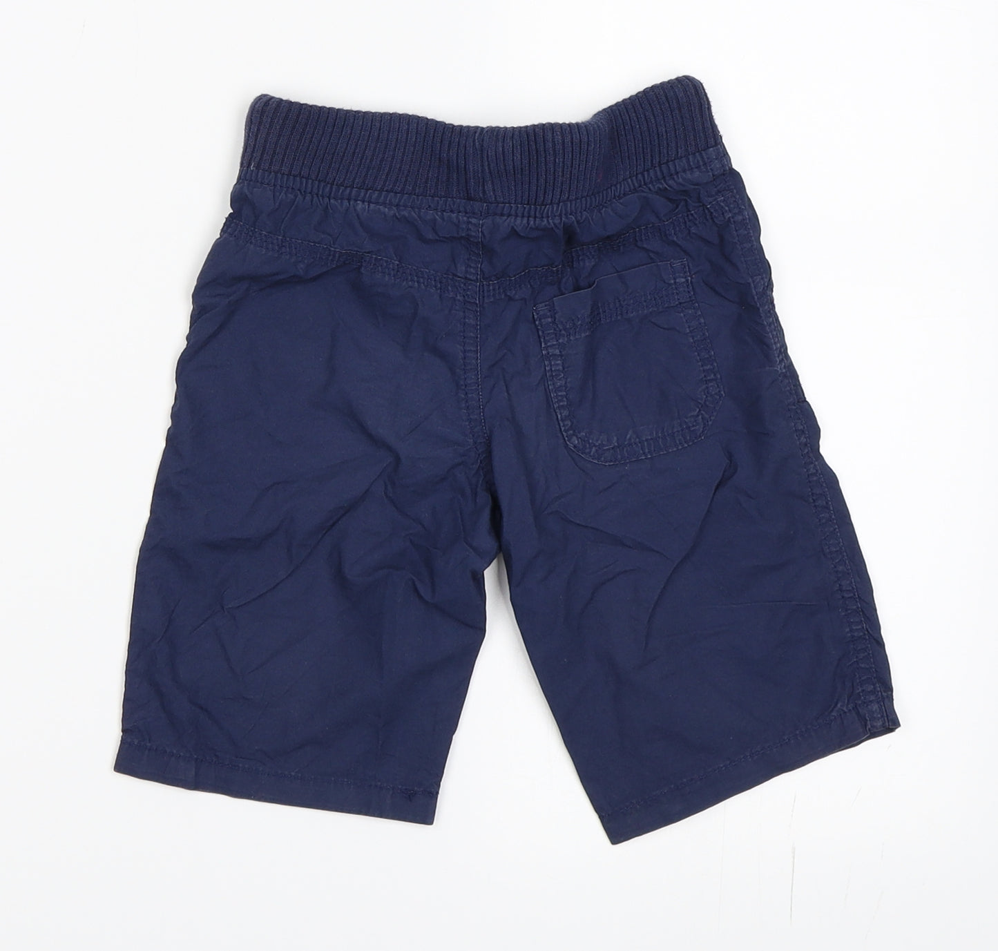 Marks and Spencer Boys Blue   Chino Shorts Size 4-5 Years