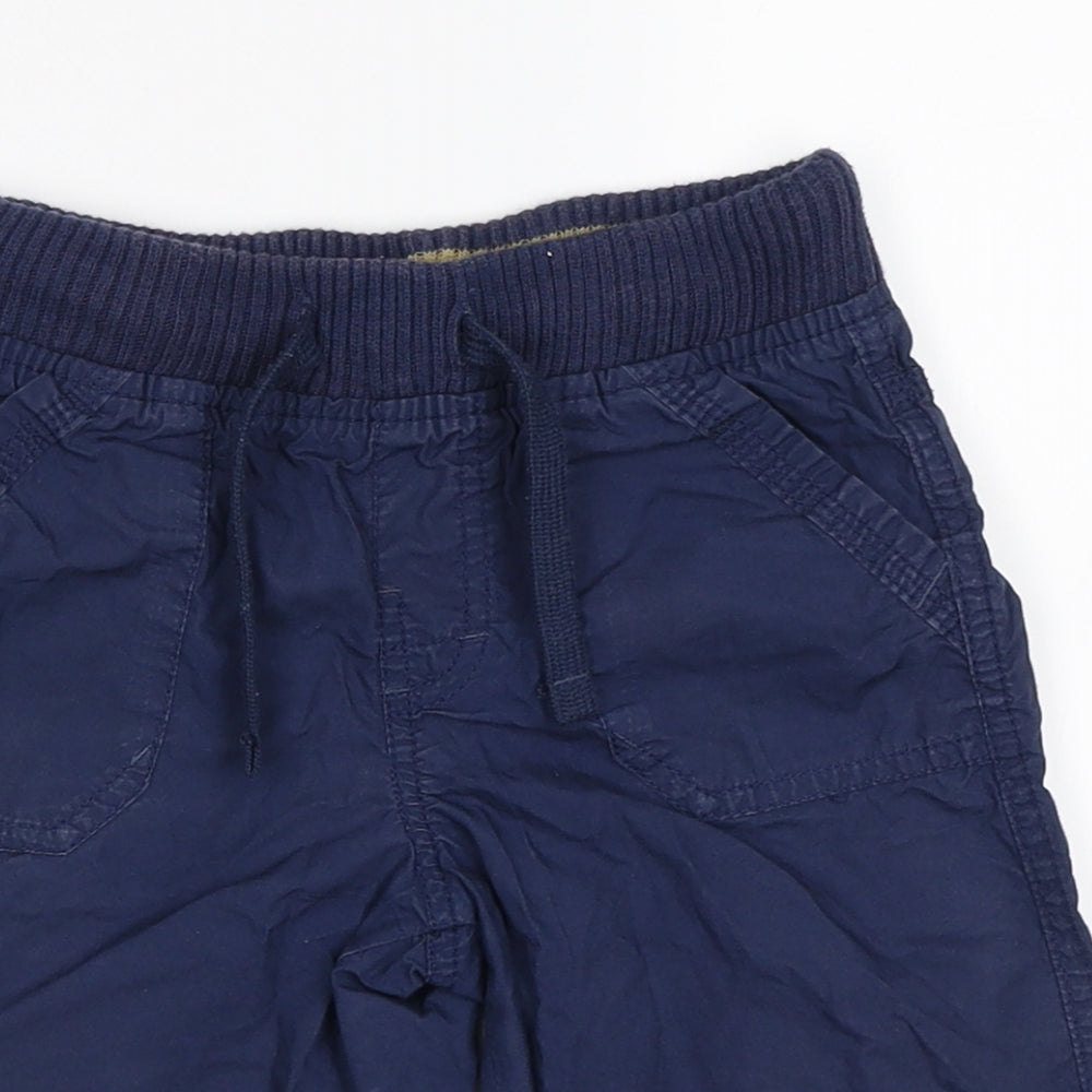 Marks and Spencer Boys Blue   Chino Shorts Size 4-5 Years