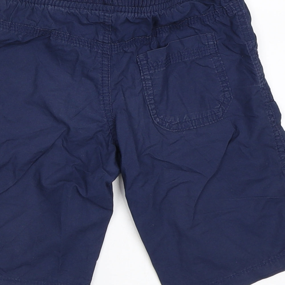 Marks and Spencer Boys Blue   Chino Shorts Size 4-5 Years