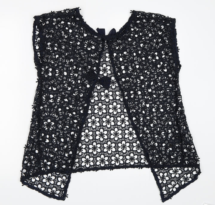 NEXT Womens Blue Basic Blouse Size 12