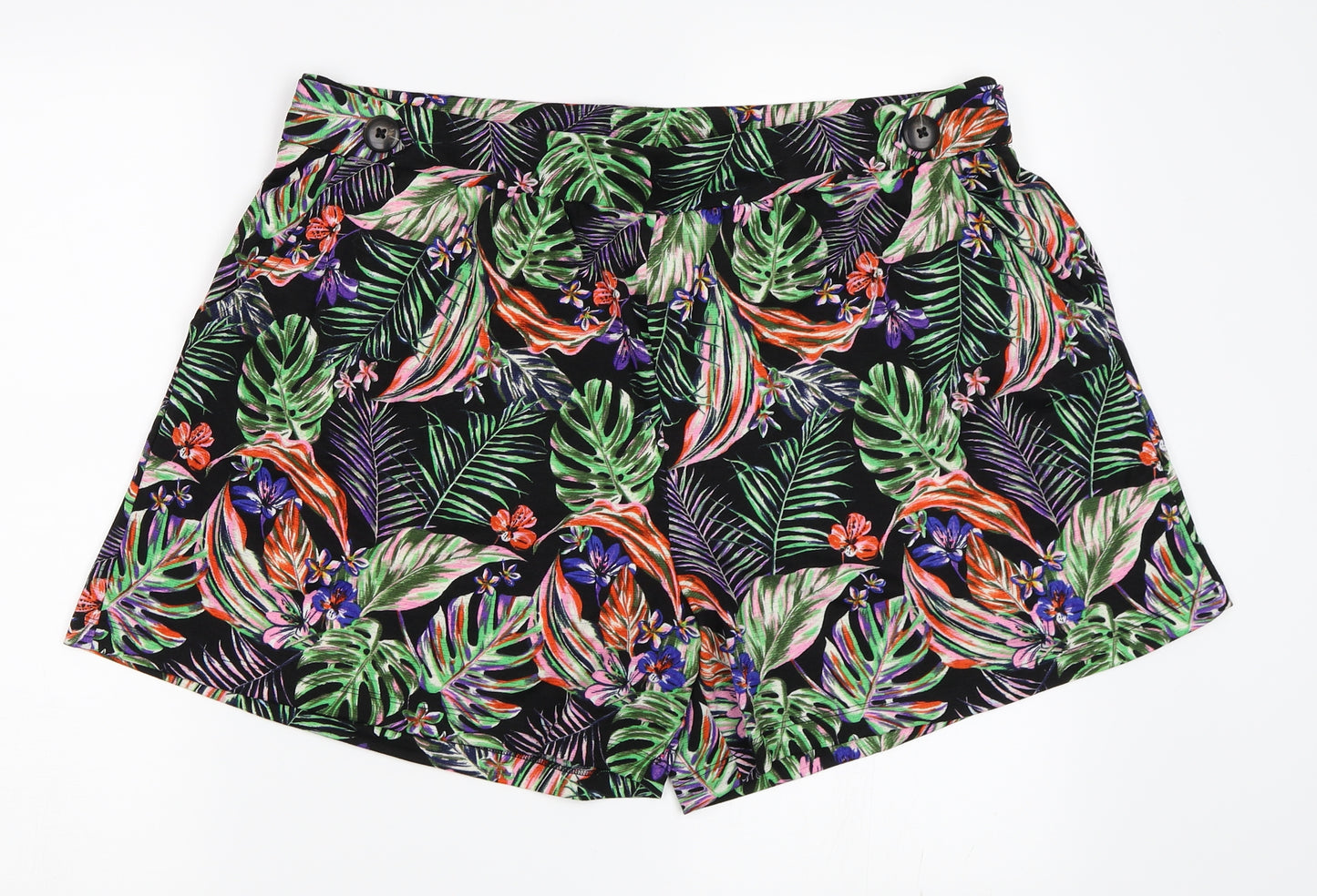 Nutmeg Womens Black   Hot Pants Shorts Size 20
