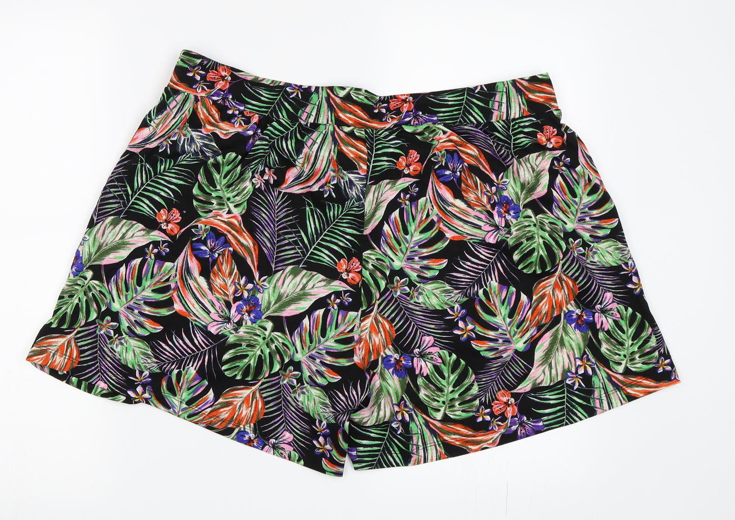 Nutmeg Womens Black   Hot Pants Shorts Size 20