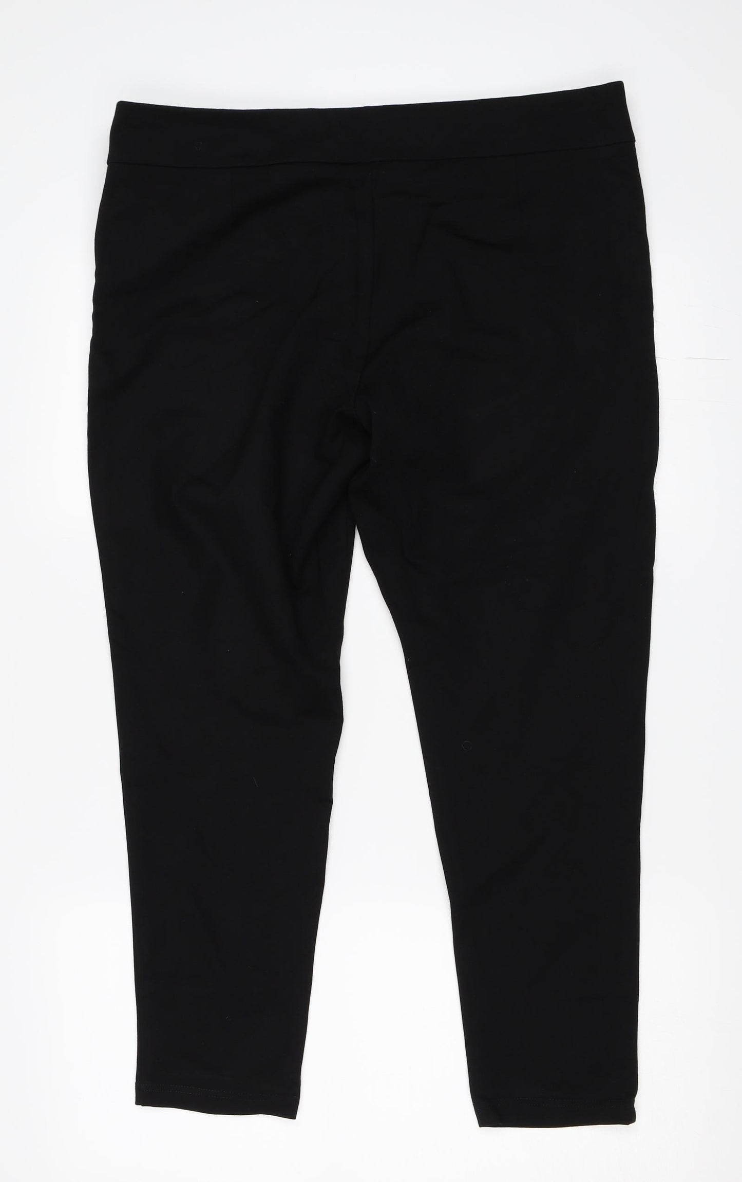 George Womens Black   Capri Trousers Size 16 L25 in