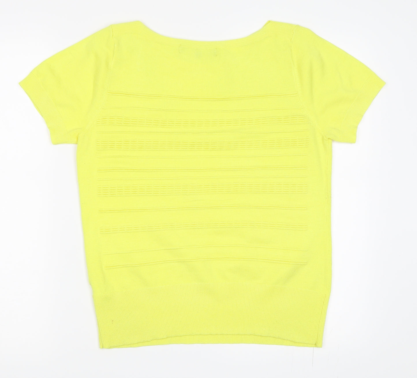 Principles Womens Yellow   Pullover Jumper Size 14