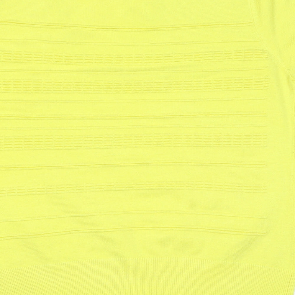 Principles Womens Yellow   Pullover Jumper Size 14