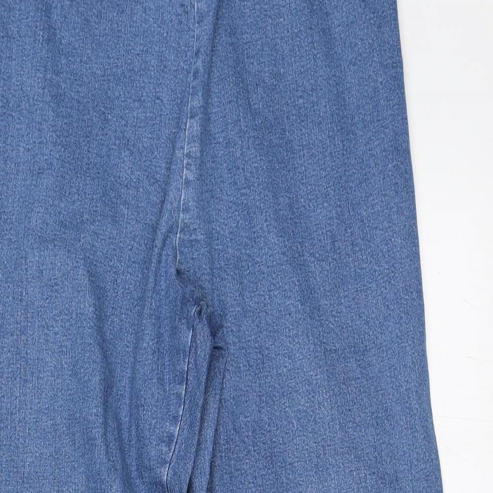 BHS Womens Blue  Denim Straight Jeans Size 16 L27 in