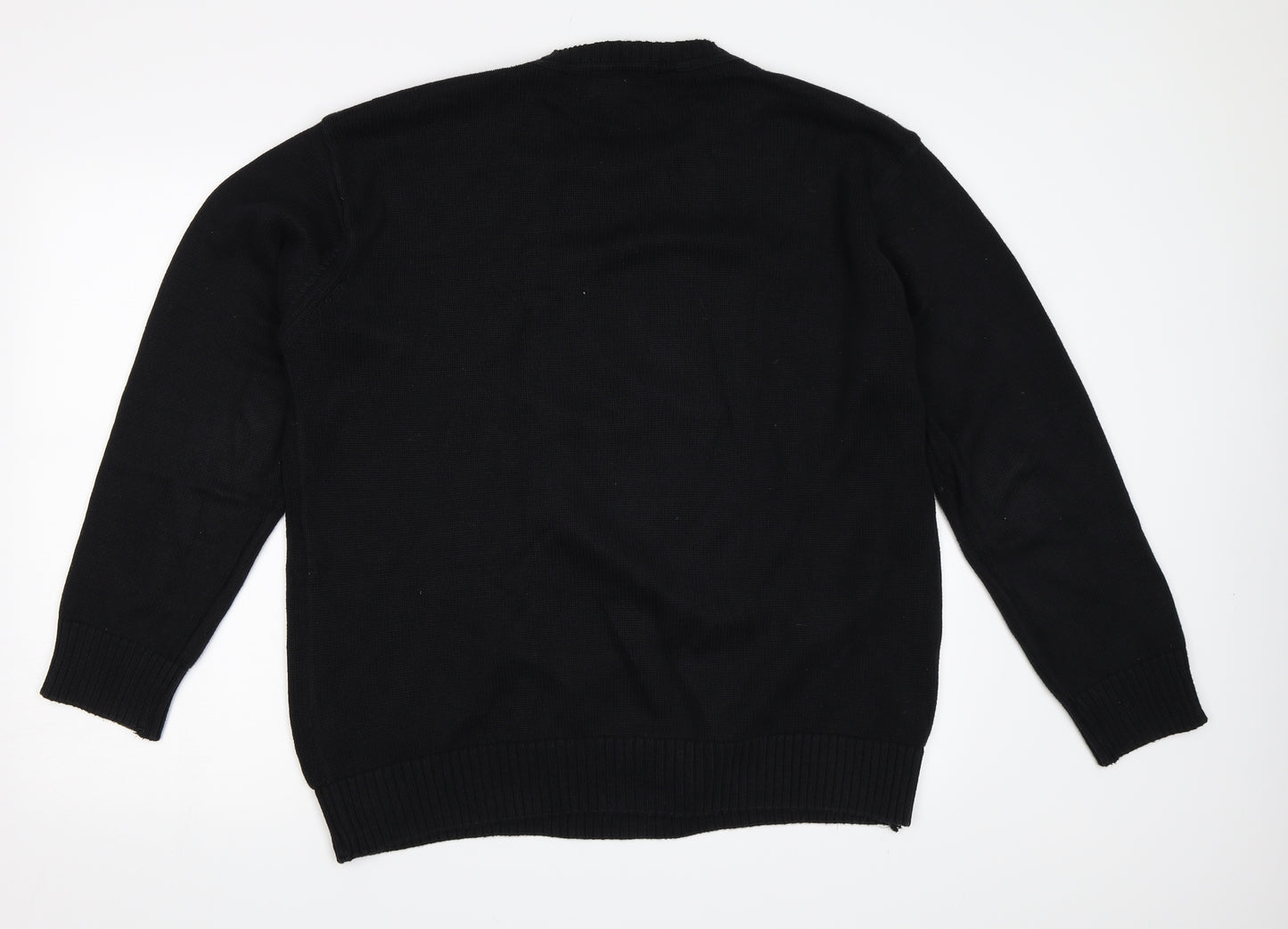 Polo Ralph Lauren Mens Black   Pullover Jumper Size L