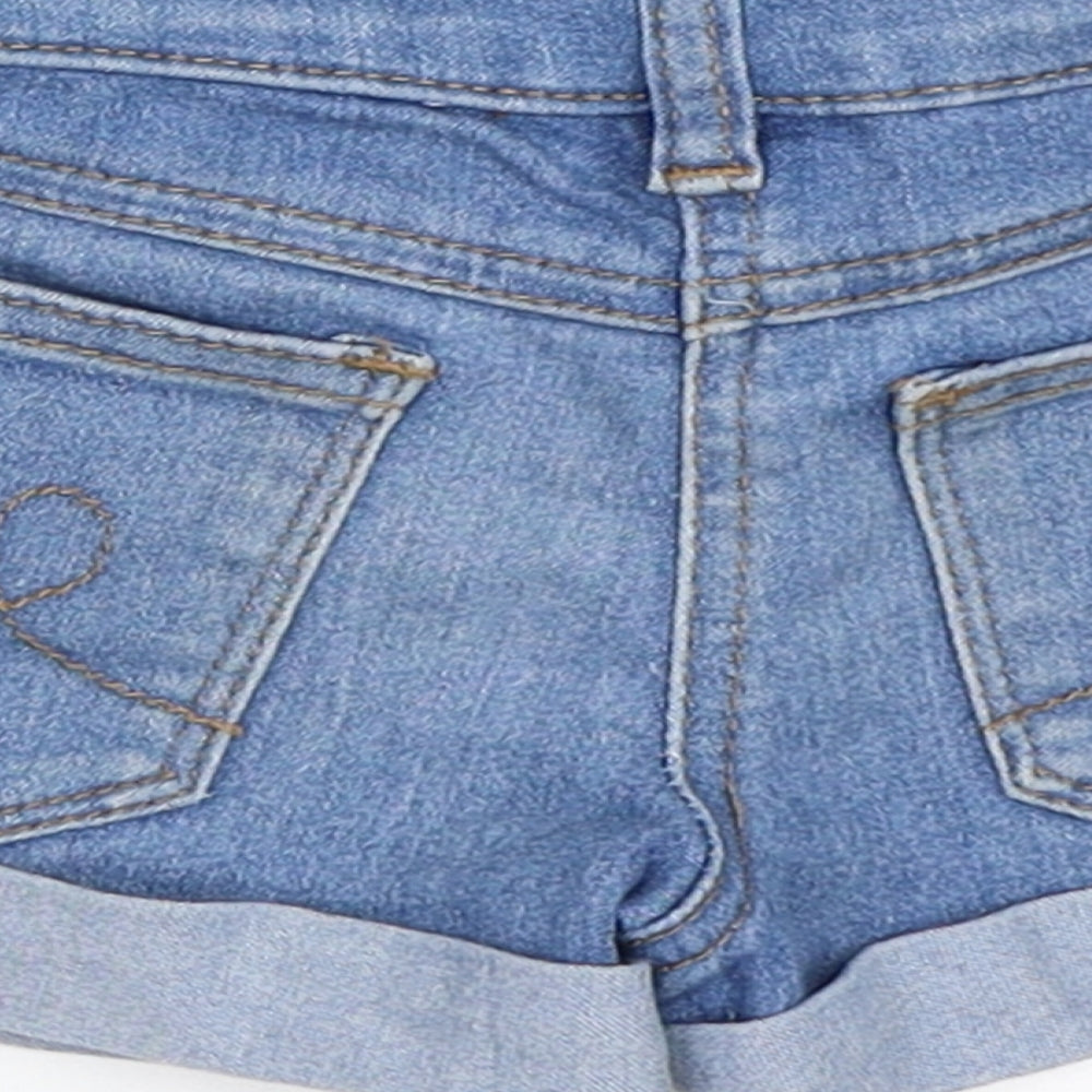 Primark Girls Blue  Denim Cropped Trousers Size 18-24 Months