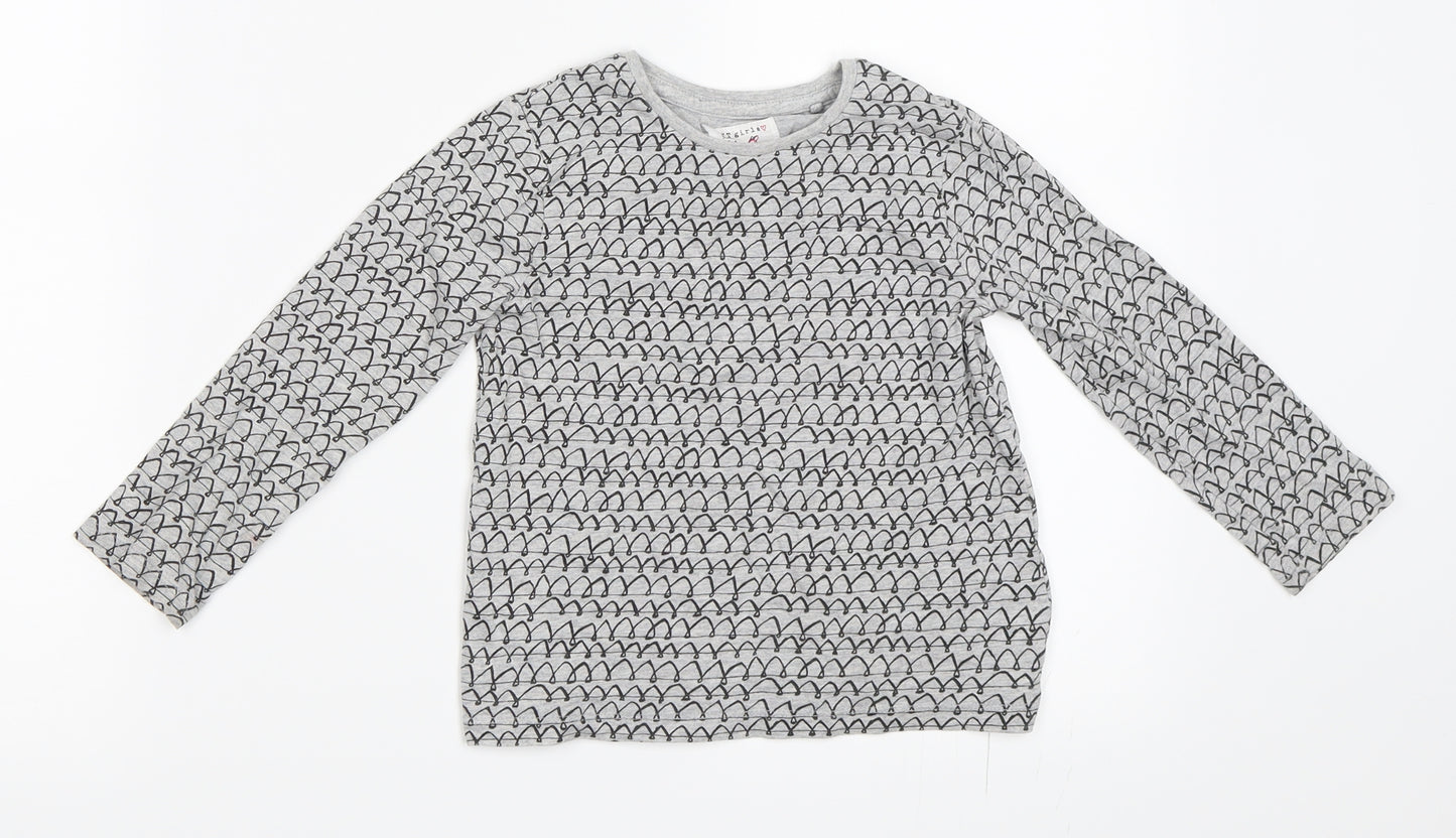 NEXT Girls Grey   Basic T-Shirt Size 2-3 Years
